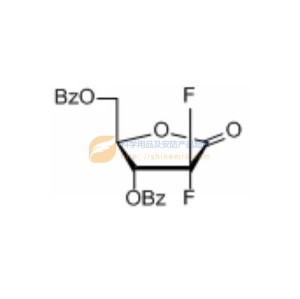 2-脱氧-2,2-二氟-D-赤-戊糖酸γ-内酯3,5-二苯甲酸酯