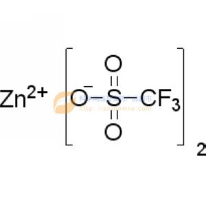 三氟甲磺酸锌(II)，Zinc(II) Trifluoromethanesulfonate ，54010-75-2，5G