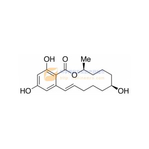 β-玉米赤霉烯醇，β-Zearalenol，98%，10mg  71030-11-0