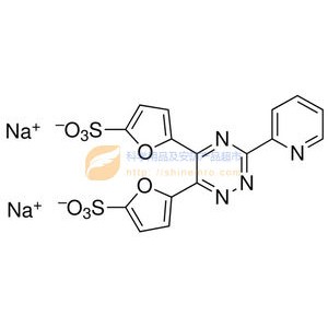 3-(2-吡啶基)-5,6-二(2-呋喃基)-1,2,4-三嗪-5′,5′′-二磺酸 二钠盐