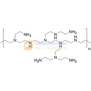 聚乙烯亚胺水溶液 溶液，Poly(ethyleneimine) solution，M.W. 1,800，50 wt. % in H2O，100ml  9002-98-6