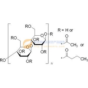 醋酸丁酸纤维素，Cellulose acetate butyrate，乙酰基含量3%，丁酰基含量50%，2.5kg  9004-36-8